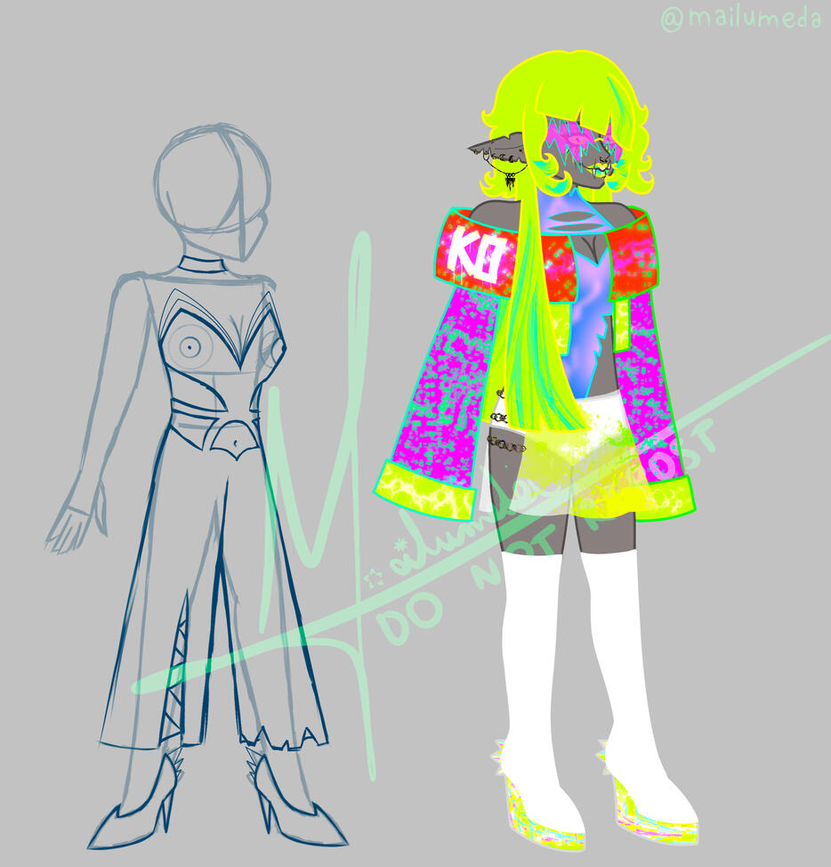 Splitter (Splatoon Salmonling) - Concept Art