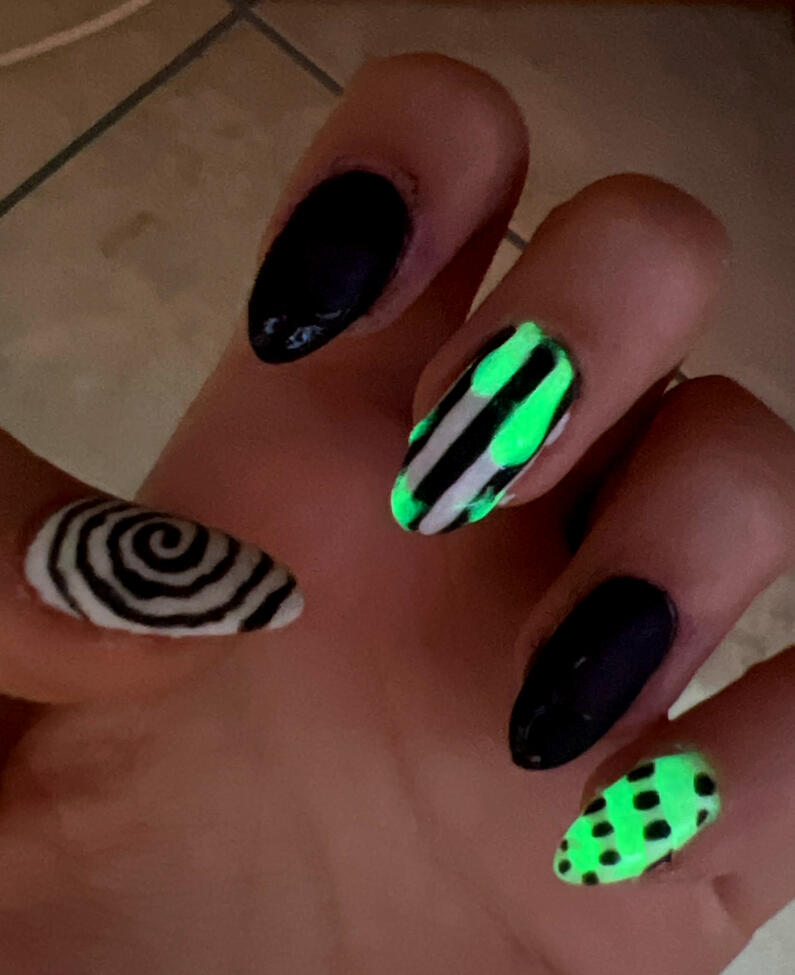 Glows in the dark!