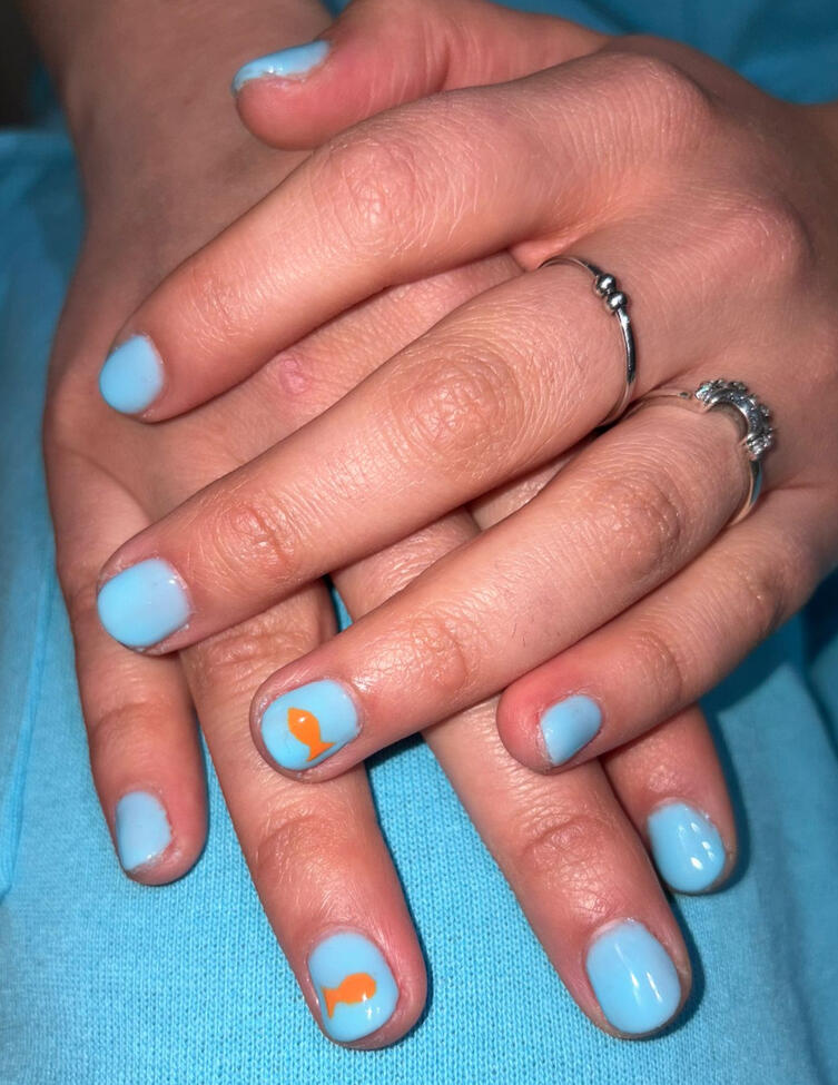 Fishy set (It glows in the dark!)